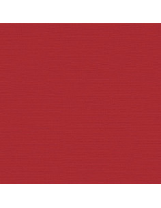 Set 10 fogli Cartoncino Efco 216gr 30,6x30,6cm - Red Cherry