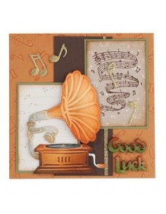 Fustella Vintage Gramophone 453035 2