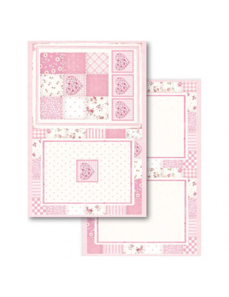 Blocco Cards 24 fogli 11,4x16,5cm - Baby Girl SBBPC05