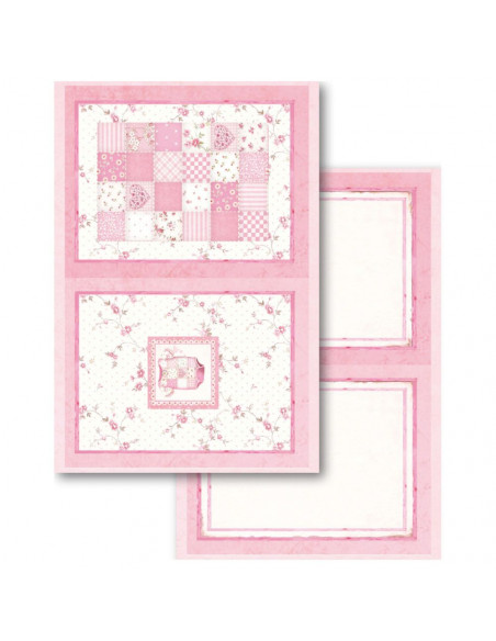 Blocco Cards 24 fogli 11,4x16,5cm - Baby Girl SBBPC05