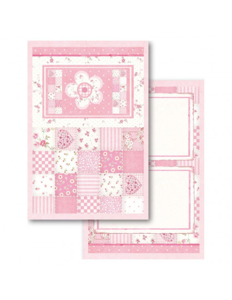 Blocco Cards 24 fogli 11,4x16,5cm - Baby Girl SBBPC05