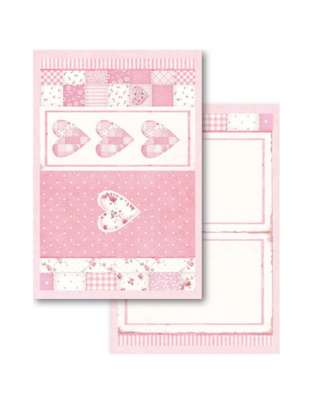 Blocco Cards 24 fogli 11,4x16,5cm - Baby Girl SBBPC05