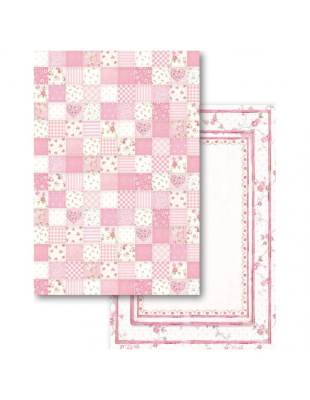 Blocco Cards 24 fogli 11,4x16,5cm - Baby Girl SBBPC05