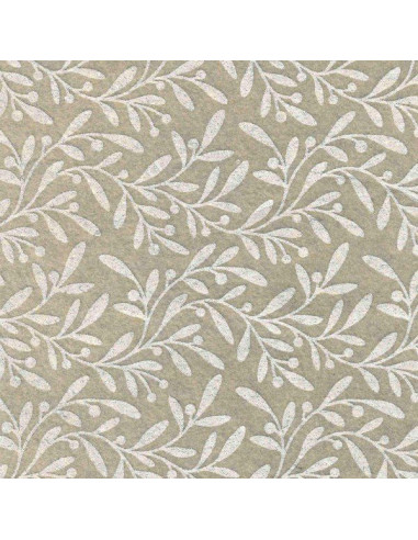 Feltro 1mm 30x40cm Foglie di ulivo Beige-Crema 2501912