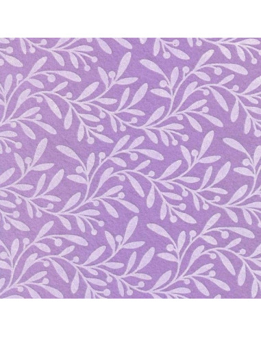 Feltro 1mm 30x40cm Foglie di ulivo Glicine-Crema 25019143
