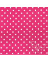 Foglio FELTRO 30x40cm 1mm POIS Fucsia-Bianco 25017114