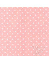 Foglio FELTRO 30x40cm 1mm POIS Rosa Baby-Bianco 25017136