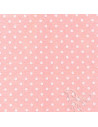 Foglio FELTRO 30x40cm 1mm POIS Rosa Baby-Bianco 25017136