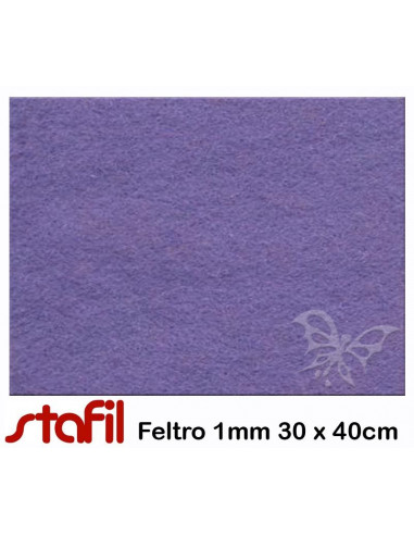 Foglio FELTRO 30x40cm 1mm Glicine 25017043
