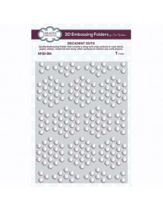 Embossing formato 19x14,5cm Decadent Dots EF3D-004