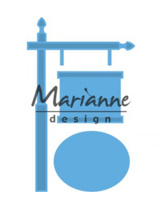 Fustella Marianne Design Creatable - Sign post LR0522