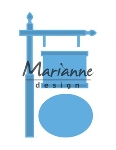 Fustella Marianne Design Creatable - Sign post LR0522