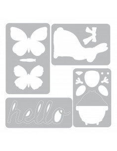 Fustella Sizzix Sidekick Side-Order Set - Springtime 662711 2