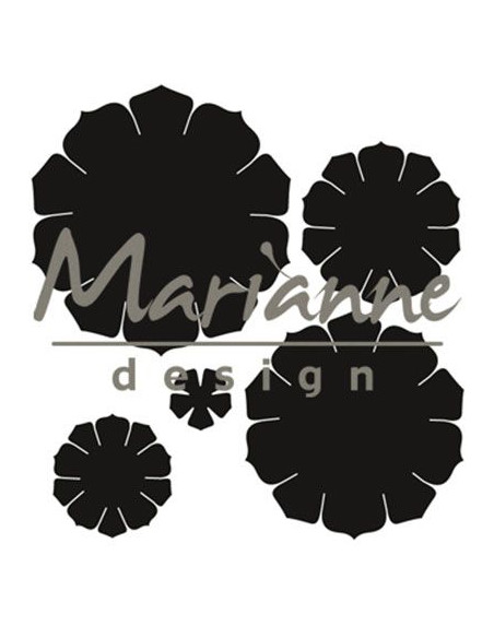 Fustella Marianne Design Craftables - Succulent (round) CR1430