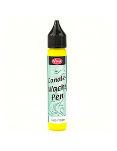 Penna gel 28ml per candele Giallo