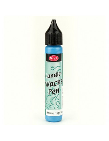 Penna gel 28ml per candele Azzurro