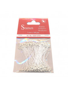 Set 144pz Pistilli 1mm Bianco Perla