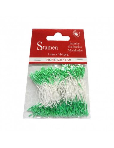 Set 144pz Pistilli 1mm Verde Perlato