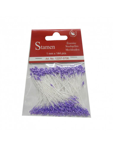 Set 144pz Pistilli 1mm Viola Perlato