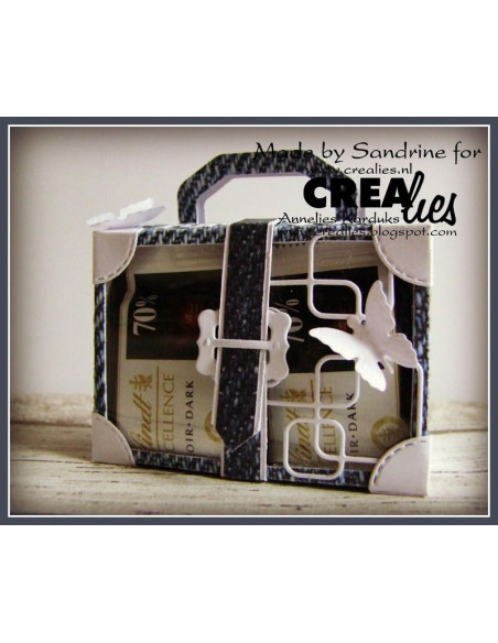 Fustella Crealies Create A Box Mini: Valigia mini CCABM07