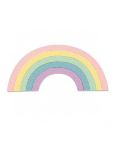 Fustella Sizzix Thinlits - Rainbow 663024
