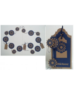 Fustella Crealies set x 3 Fiori n.10 CLSET10 2