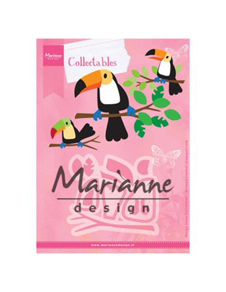 Fustella Marianne Design Collectables - Eline's Toucan COL1457