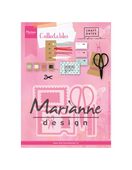 Fustella Marianne Design Collectables - Eline's craft dates COL1445