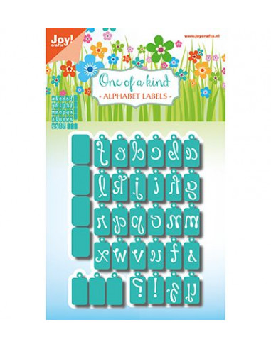 Fustella Joy craft - Alphabet labels 6002/1049