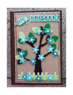 Set 10 Fogli Cartoncino Ondulato fine Craft A4 2