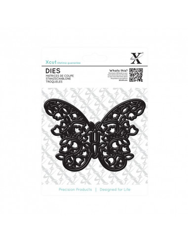 Fustella Xcut Floral Filigree Butterfly XCU503218