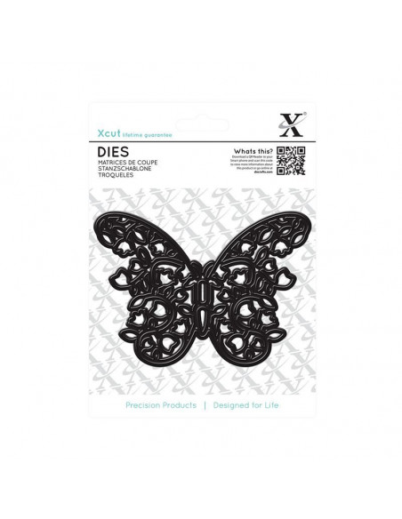 Fustella Xcut Floral Filigree Butterfly XCU503218