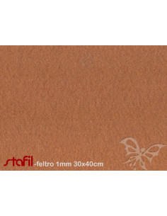 Foglio FELTRO 30x40cm 1mm Caffélatte 25017028