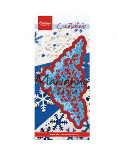 Fustella Marianne Design Creatables - Snowflakes corner LR0497