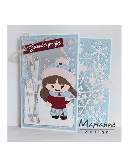 Fustella Marianne Design Creatables - Snowflakes corner LR0497