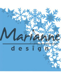 Fustella Marianne Design Creatables - Snowflakes corner LR0497 2