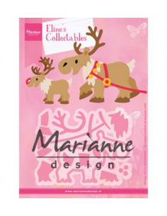 Fustella Collectables: Eline's Reindeer COL1461 2