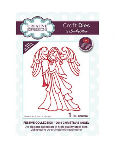 Fustella Creative Expressions - Christmas Angel 2018 CED3128