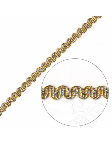 Passamaneria Lurex Oro 5,5mm x 5mt