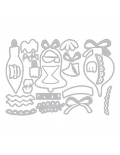 Fustella Sizzix Thinlits Set 22 pz - Whimsy Décor 663102 2