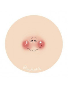 VISO STAMPATO su tessuto POPPY cm.16