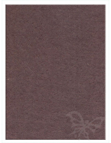 Feltro cm 50x70 mm3 Marrone Scuro