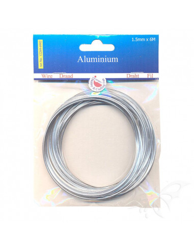 Filo di Alluminio 1,5mm x 6mt