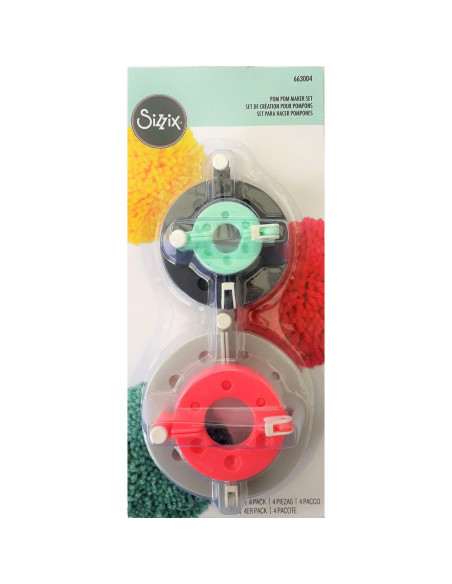 Sizzix Accessory - Pom-Pom Maker 663004