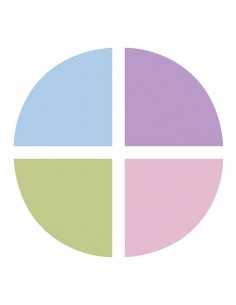 Set 4 Tamponi a goccia Memento per timbri - Oh baby 2