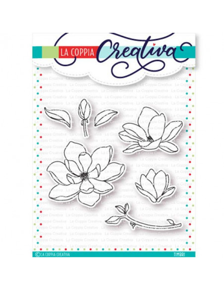 Set 7 Timbri La Coppia Creativa Magnolie TU298