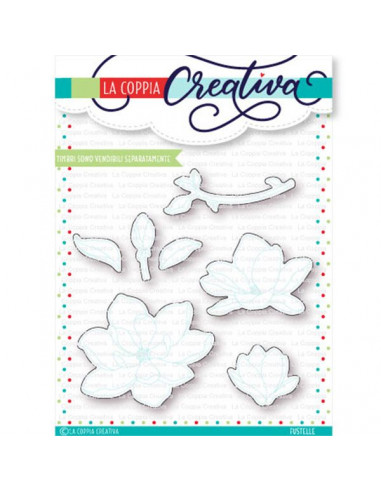 Set 7 Fustelle La Coppia Creativa Magnolie RU283