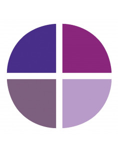 Set 4 Tamponi a goccia Memento per timbri - Juicy Purples 2