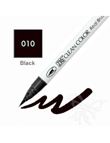 Clean Color Real Brush - (010)Black