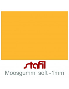 Foglio moosgummi Soft "Tuorlo" 40x60cm 1mm